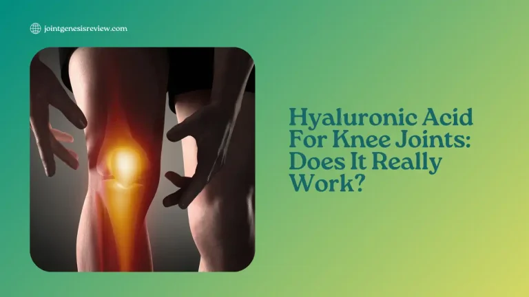 Hyaluronic Acid For Knee Joints: Does It Really Work?